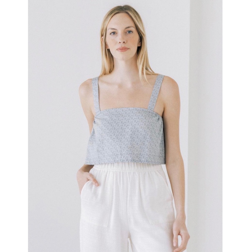 Madewell / Tribe Alive Laude the Label NWT Kendi Floral Lounge Top Bandeau